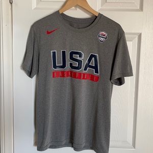 Nike Athletic Cut Dri-Fit USA Basketball T shirt